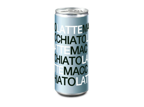 Latte Macchiato - Eco Papier-Etikett, 250 ml