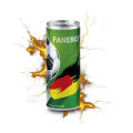 Promo Energy - Energy drink zur Fußball Europameisterschaft 2024 - Folien-Etikett, 250 ml
