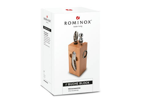 ROMINOX® Weinaccessoires // Buche Block 