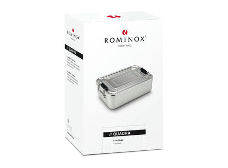 ROMINOX® Lunchbox // Quadra Silber