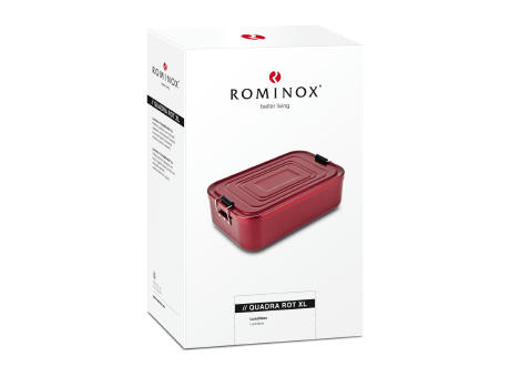 ROMINOX® Lunchbox // Quadra Rot