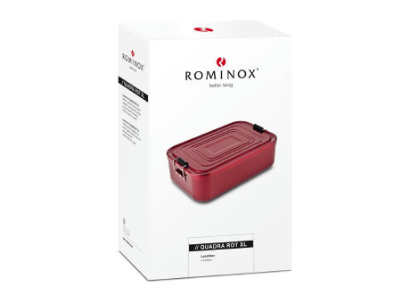 ROMINOX® Lunchbox // Quadra Rot XL