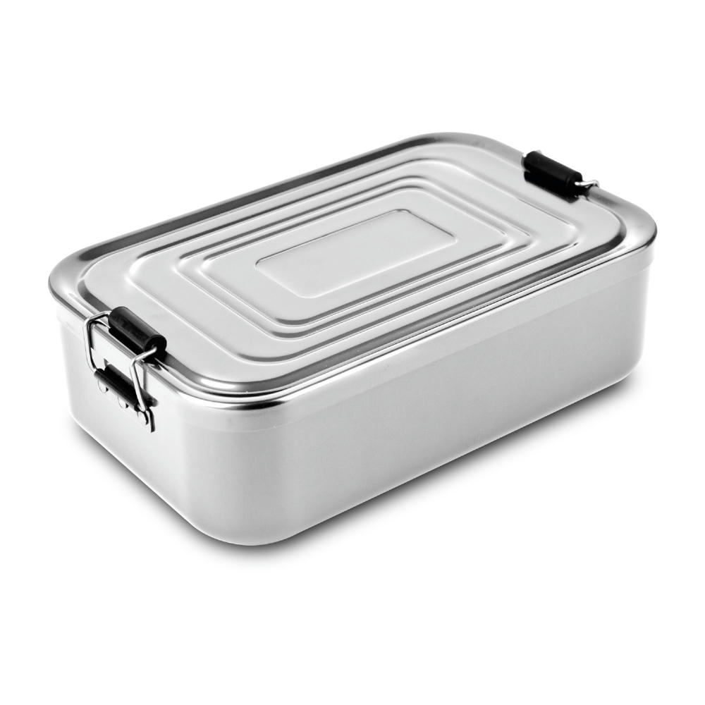 ROMINOX® Lunchbox // Quadra Silber XL