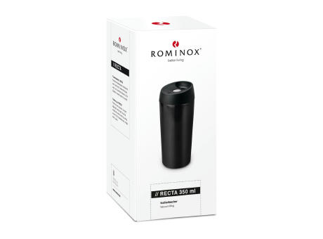 ROMINOX® Isolierbecher // Recta 350ml - schwarz