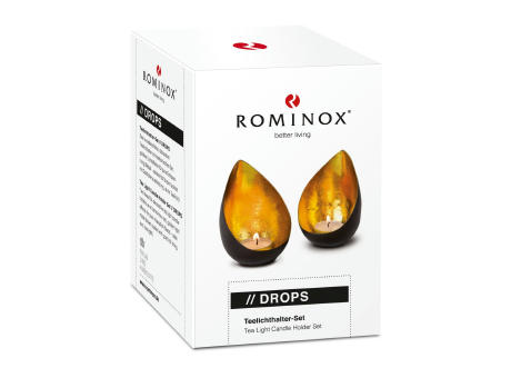 ROMINOX® Teelicht-Set // Drops