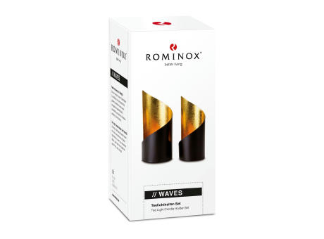 ROMINOX® Teelicht-Set // Waves