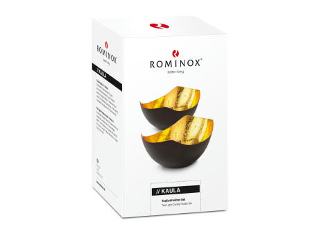 ROMINOX® Teelichthalter Set // Kaula (2 Stück)