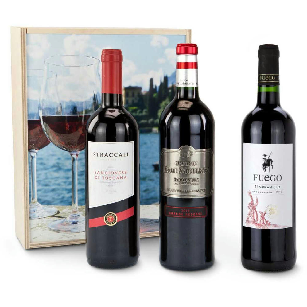 Geschenkset / Präsenteset: Mediterrane Weinreise