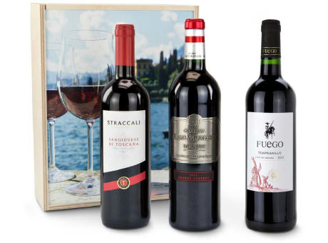 Geschenkset / Präsenteset: Mediterrane Weinreise
