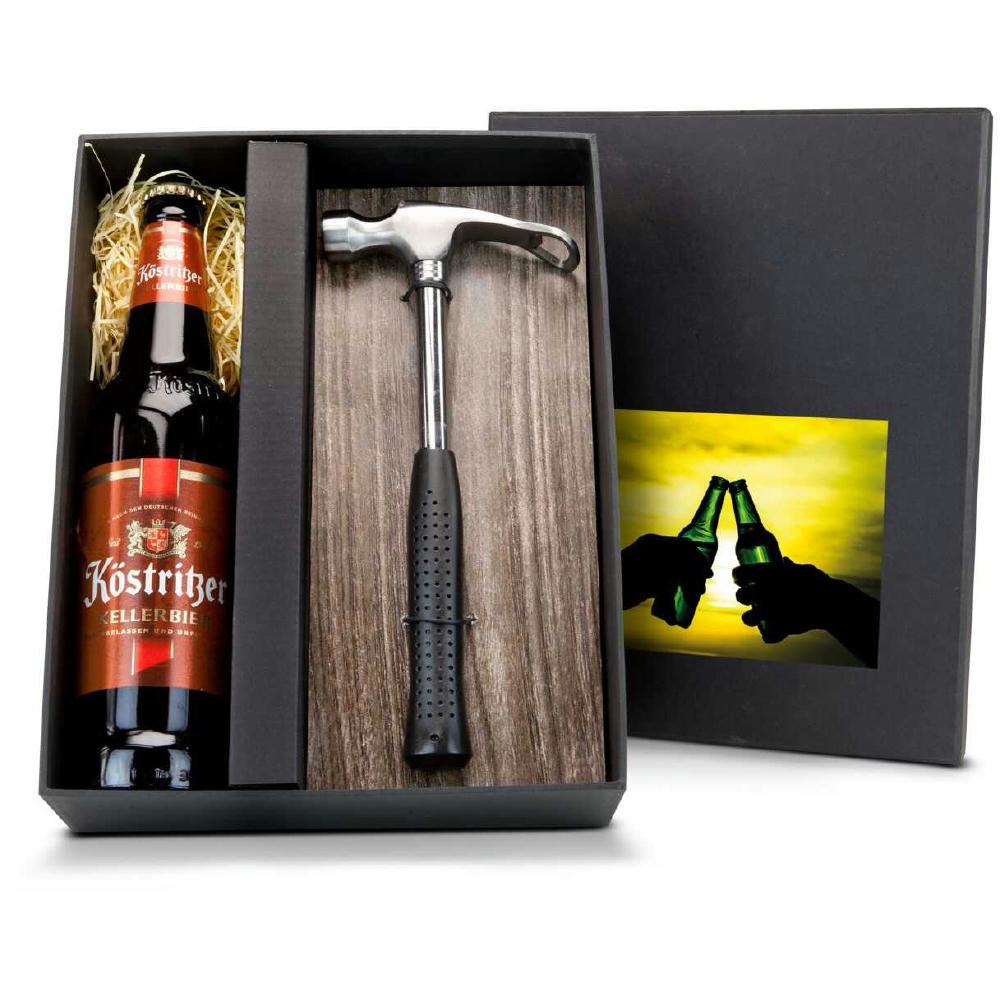 Geschenkset / Präsenteset: Feierabend-Hammer