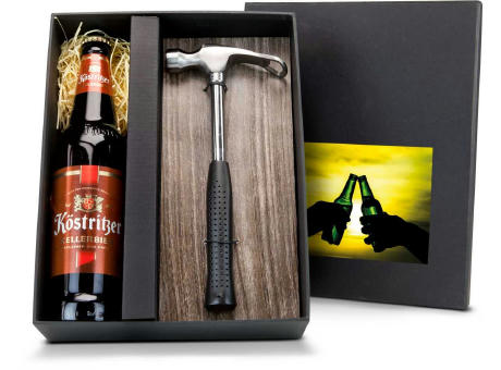 Geschenkset / Präsenteset: Feierabend-Hammer