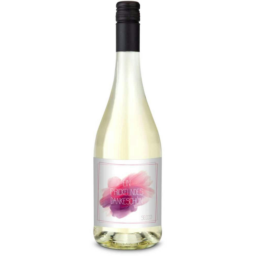 Deutscher Secco Trocken - Flasche klar, Schraubverschluss, 0,75 l