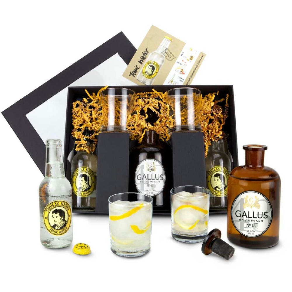 Geschenkset / Präsenteset: Gin Tonic Set 'Gallus 43'