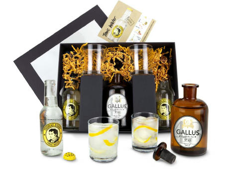 Geschenkset / Präsenteset: Gin Tonic Set 'Gallus 43'