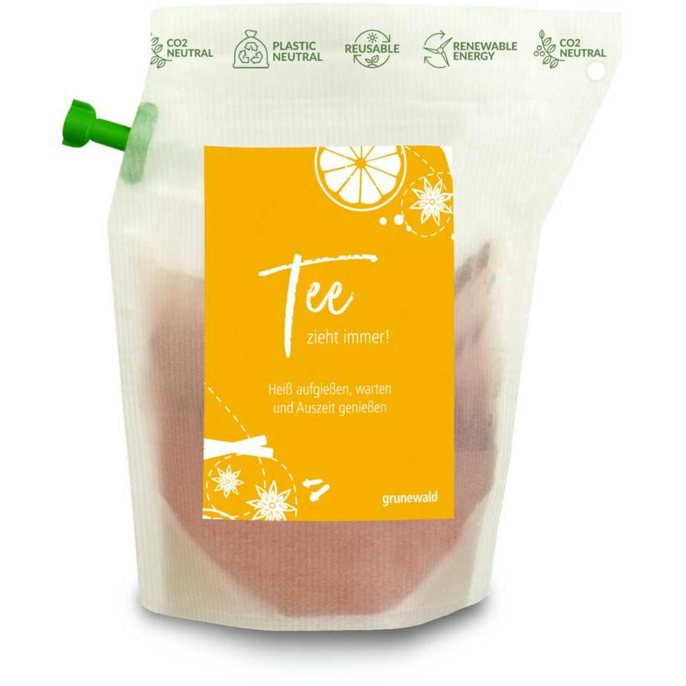 Werbe-Tee Tasty Berry, wiederverwendbarer Brühbeutel