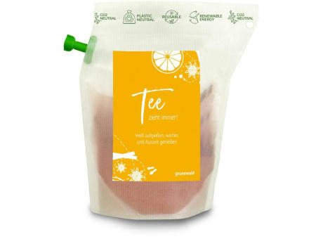 Werbe-Tee Tasty Berry, wiederverwendbarer Brühbeutel