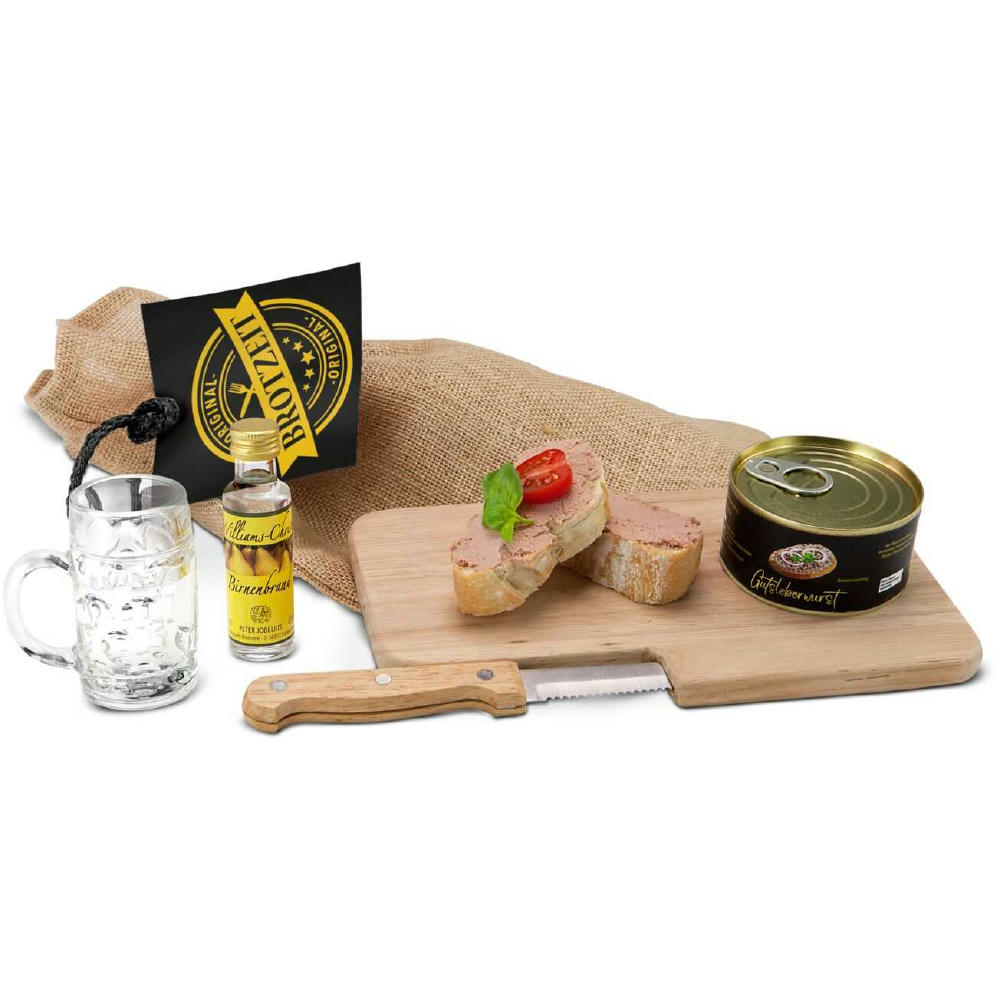 Geschenkset / Präsenteset: Herzhafte Brotzeit