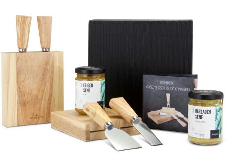 Geschenkset / Präsenteset: Edles Käse-Trio