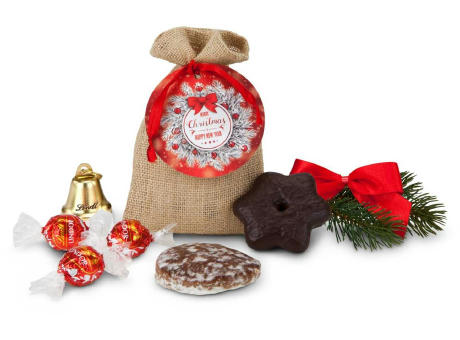 Geschenkset / Präsenteset: Süßes Weihnachtssäckchen