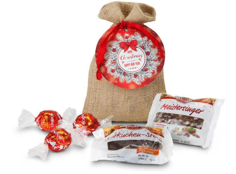 Geschenkset / Präsenteset: Süßes Weihnachtssäckchen