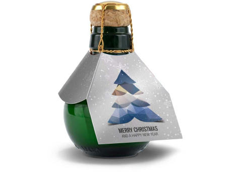 Kleinste Sektflasche der Welt! Merry Christmas - Ohne Geschenkkarton, 125 ml