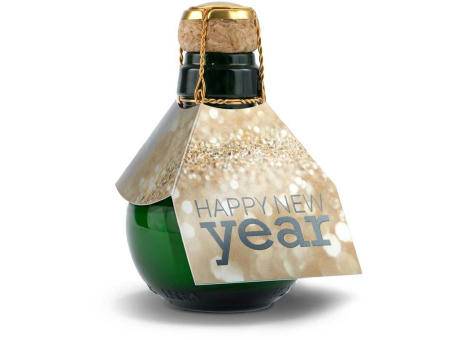 Kleinste Sektflasche der Welt! Happy New Year - Ohne Geschenkkarton, 125 ml