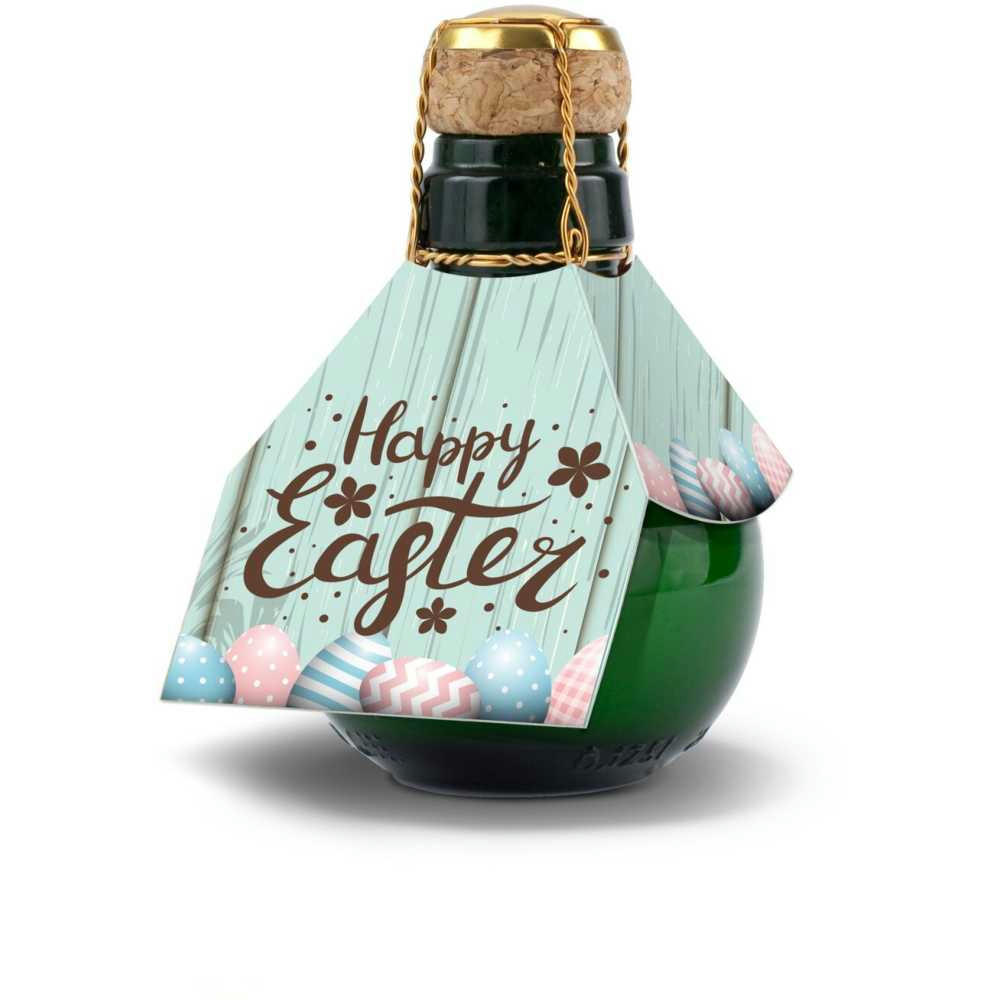 Kleinste Sektflasche der Welt! Happy Easter - Ohne Geschenkkarton, 125 ml