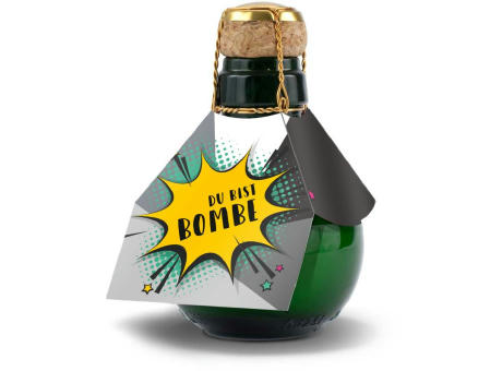 Kleinste Sektflasche der Welt! Du bist Bombe - Ohne Geschenkkarton, 125 ml