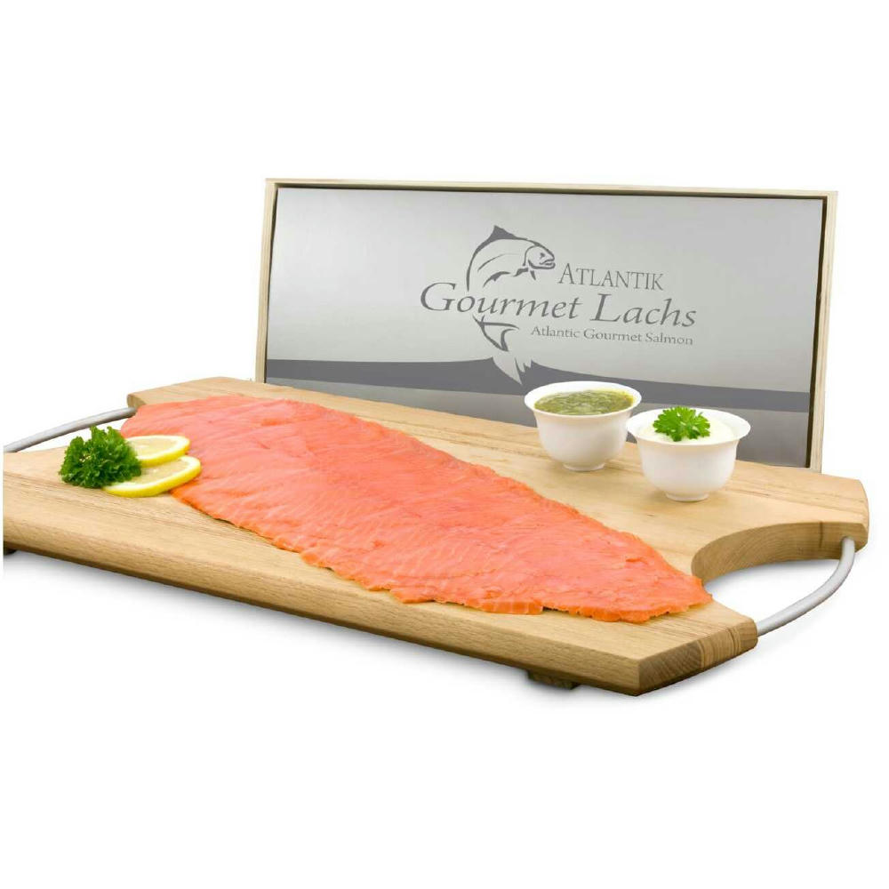 Geschenkartikel / Präsentartikel: Lachs-Geschenk: Gourmet