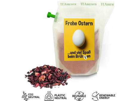 Geschenkartikel / Präsentartikel: Oster-Tee, Tasty Berry - Brüh(t)en