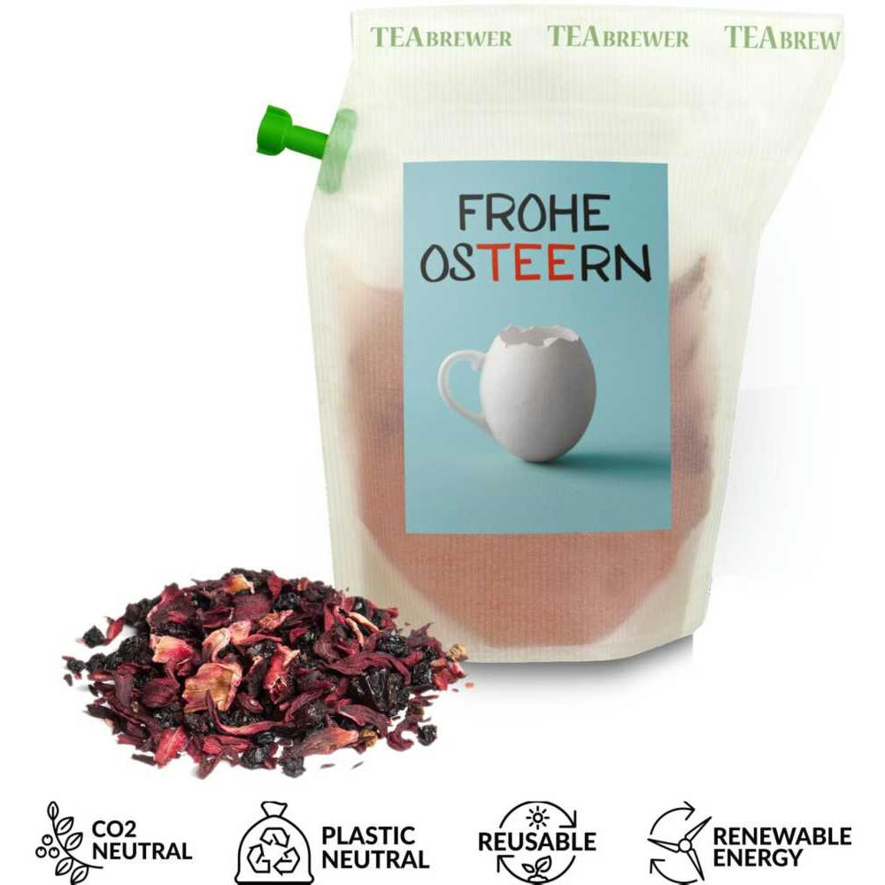 Geschenkartikel / Präsentartikel: Oster-Tee, Tasty Berry - FROHE OSTEERN