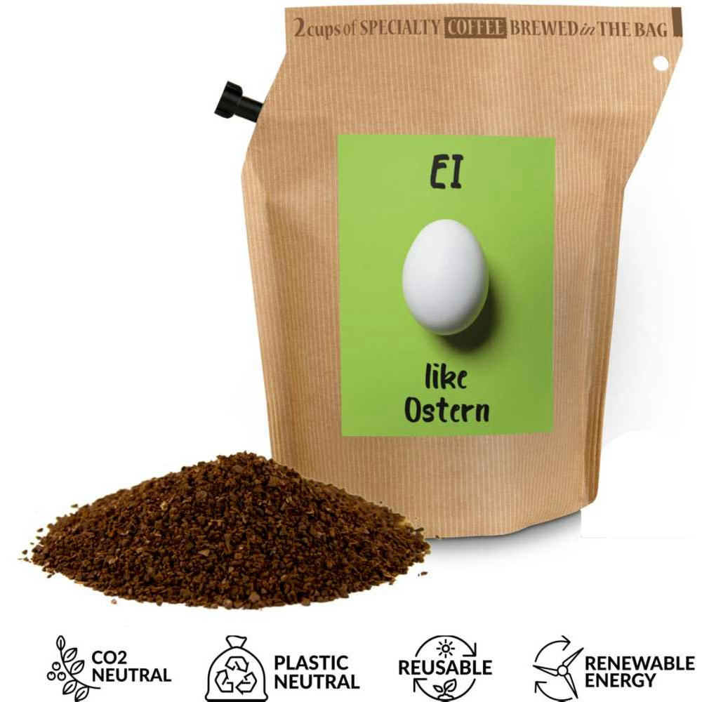 Geschenkartikel / Präsentartikel: Oster-Kaffee - Ei like Ostern