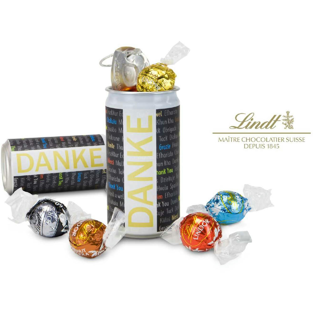 Geschenkartikel / Präsentartikel: Lindt-Geheimnis Danke