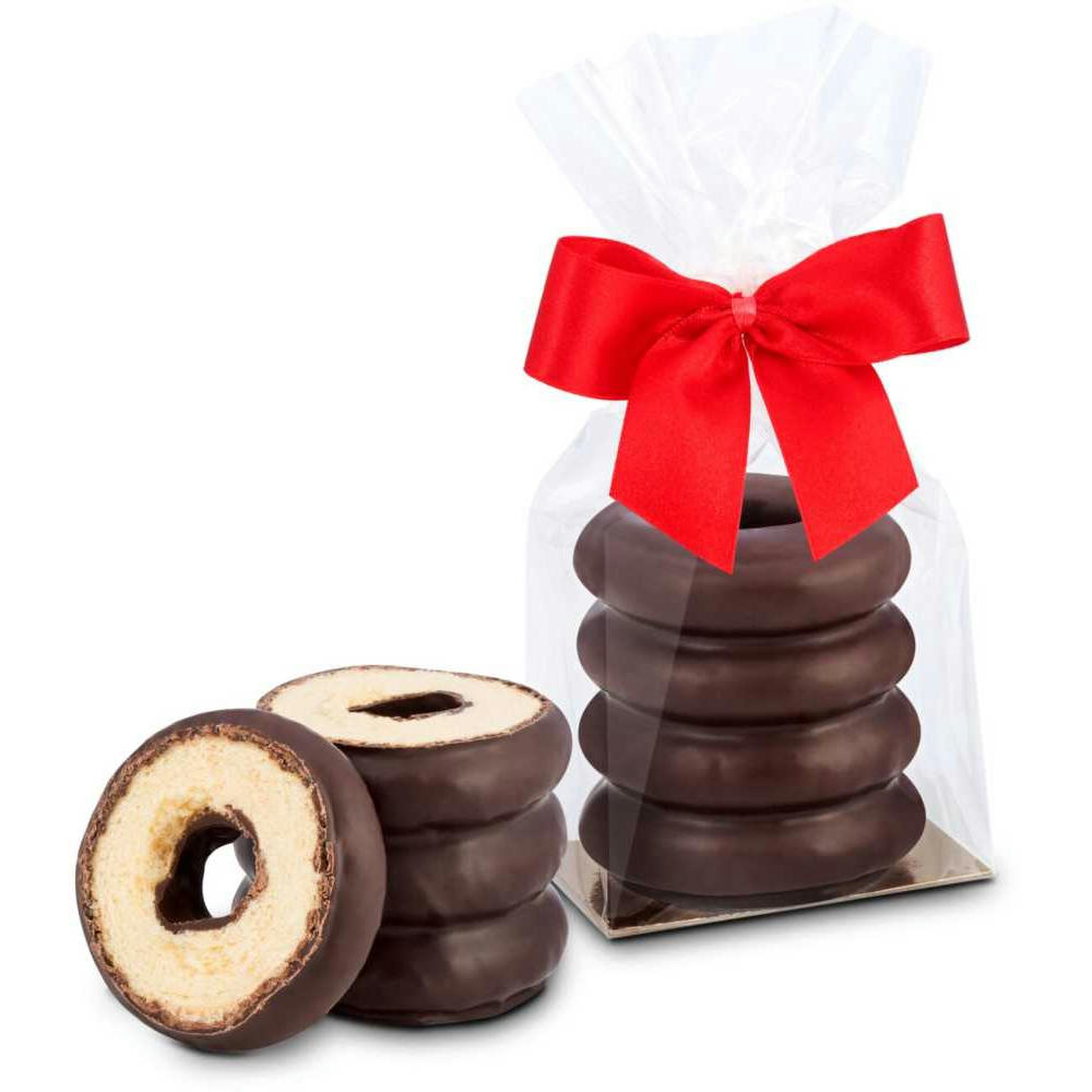 Geschenkartikel / Präsentartikel: Mini-Baumkuchen Zartbitter