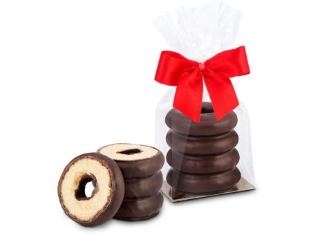 Geschenkartikel / Präsentartikel: Mini-Baumkuchen Zartbitter