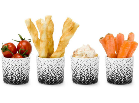 ROMINOX® 4er Set Mini Snackbecher // Aperitivo