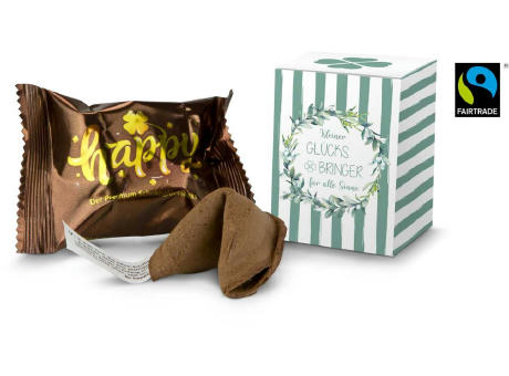 Geschenkartikel / Präsentartikel: Kleines Glück - Glückskeks Schokolade