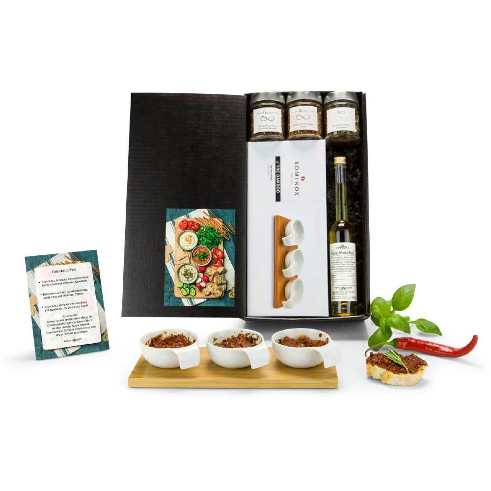 Geschenkset / Präsenteset: Bruschetta Trio