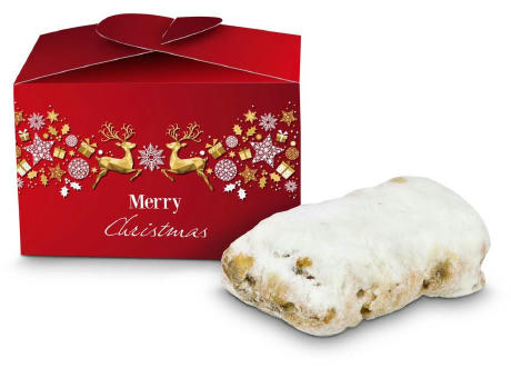 Geschenkartikel / Präsentartikel: Mini-Stollen Merry Christmas