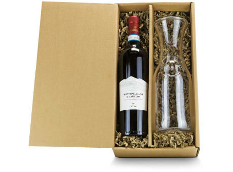 Geschenkset / Präsenteset: Rotwein & Karaffe