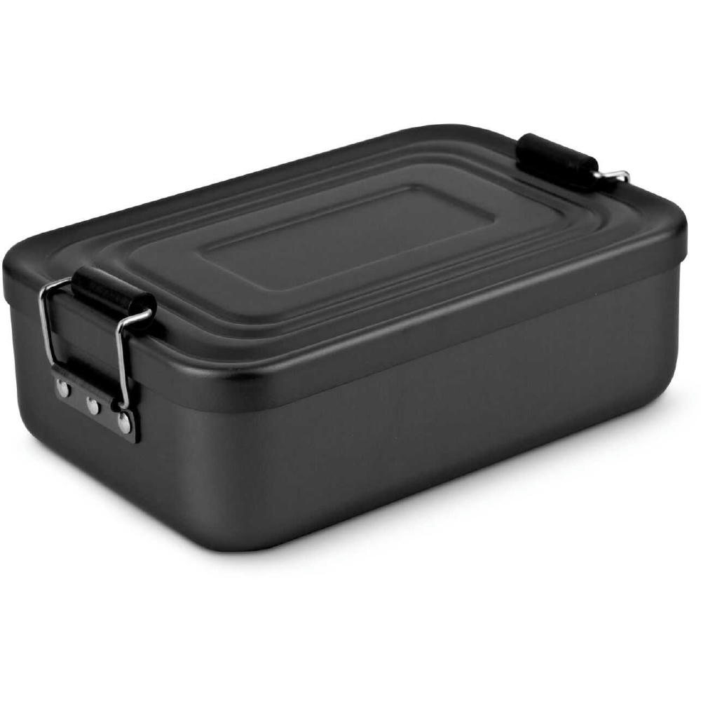 ROMINOX® Lunchbox // Quadra Schwarz matt