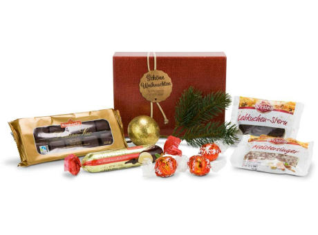 Geschenkset / Präsenteset: Süße Weihnachtsschachtel