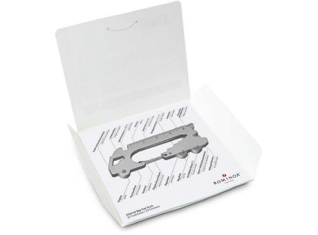 Geschenkartikel: ROMINOX® Key Tool Truck / LKW (22 Funktionen) im Motiv-Mäppchen Happy Father's Day