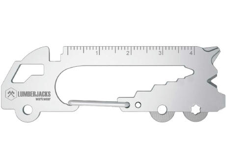 Geschenkartikel: ROMINOX® Key Tool Truck / LKW (22 Funktionen) im Motiv-Mäppchen Happy Father's Day