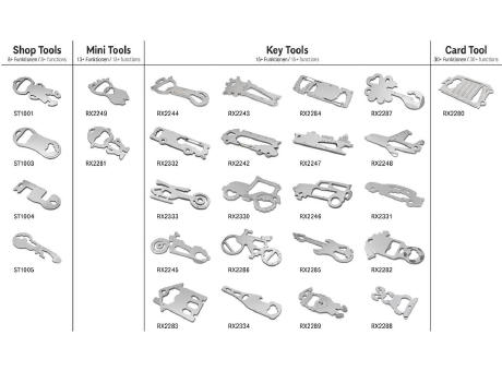 ROMINOX® Key Tool // Guitar - 19 functions (Gitarre)