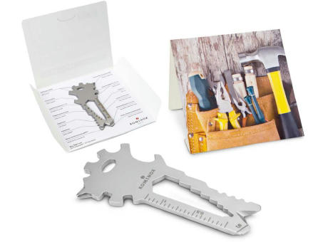 Geschenkartikel: ROMINOX® Key Tool Lion (22 Funktionen) im Motiv-Mäppchen Werkzeug