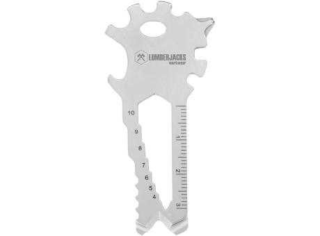 Geschenkartikel: ROMINOX® Key Tool Lion (22 Funktionen) im Motiv-Mäppchen Deutschland Fan Jubelverstärker