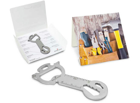 Geschenkartikel: ROMINOX® Key Tool Snake (18 Funktionen) im Motiv-Mäppchen Werkzeug