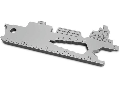 Geschenkartikel: ROMINOX® Key Tool Cargo Ship / Containerschiff (19 Funktionen) im Motiv-Mäppchen Osterhase