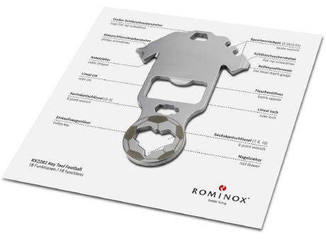 ROMINOX® Key Tool // Football - 18 Funktionen (Fußball)